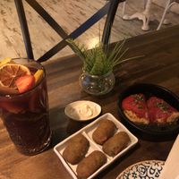 Sangria  at Bubita Bar in Barcelona