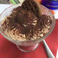 tiramisu  at Veganda in Padua