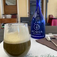 Smoothie mit Spirulina! at Veganda in Padua