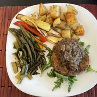 Cotoletta ai funghi at Veganda in Padua