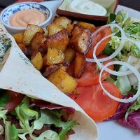 piatto Vebab at Veganda in Padua