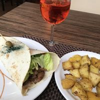 vebab burrito  at Veganda in Padua