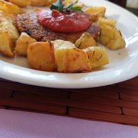 Chickpea medal at Veganda in Padua