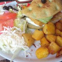 Piatto unico Golden Riviera #Veganuary at Veganda in Padua