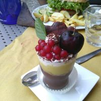 Mousse au chochocolat at Veganda in Padua