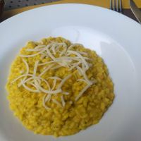 Pumpkin risotto at Veganda in Padua