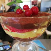 Zuppa inglese vegan fresco e fatto al momento at Veganda in Padua