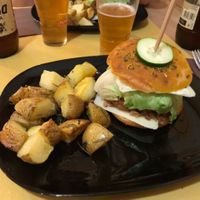 Panino con burger veg at Veganda in Padua