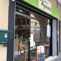 Outside at Veganda in Padua