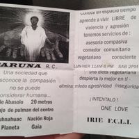 Flyer at Rastaburger - Wiracocha in Cuernavaca