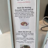 Savory menu   at Berlu in Oregon