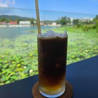 Coconut Iced Coffee at Plantiful in Phuket