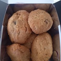 Vegan cookies with dried fruit at Katsaros in Glyfada