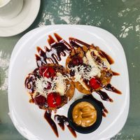 Churro French Toast at Avocado Vegetariano - Santa Gertrudis Copo in Merida
