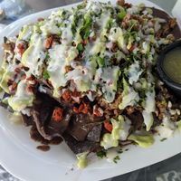 Huge portions at Avocado Vegetariano - Santa Gertrudis Copo in Merida