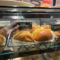 Breakfast roll  at Cafe Nero - South Station in Boston