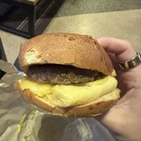 Breakfast roll  at Cafe Nero - South Station in Boston