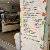 Vegan flavours at Valentino Gelato - Ribera in Valencia