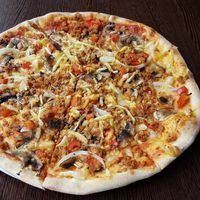 Pizza at Etna Pizzeria in Gothenburg