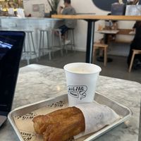 Soy milkk  at Win Son Bakery in New York