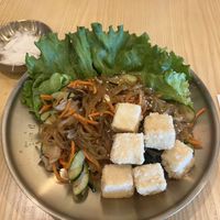 Japchae with tofu  at BaBbi BaBbi Korean Kitchen in Winter Garden