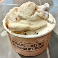 Latte di Mandorla con Composta di Fragole  at Gelateria La Romana - City Centre Mall in Dubai