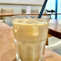 Iced soya latte  at LDC Kitchen+Coffee - Mira in Dubai