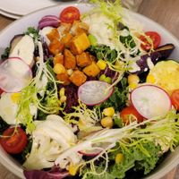 Buddha bowl— looks deceivingly good   at Miss Green - Dunhua in Taipei