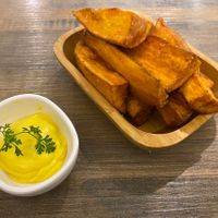 Sweet potato fries  at Miss Green - Dunhua in Taipei