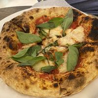 Margarita pizza - took over an hour to arrive😒  at Miss Green - Dunhua in Taipei