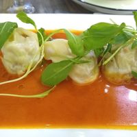 Spicy dumplings at Miss Green - Dunhua in Taipei