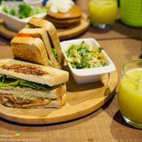 vegan avocado sandwich at Miss Green - Dunhua in Taipei