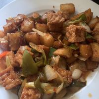 Plate of everything together  at Camille  in County Dublin