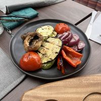 Fried vegetables   at Restaurant Imperfect in Județul Prahova