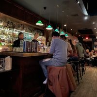 The Bar is the centre of the action  at Charlie Was a Sinner in Philadelphia