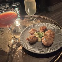 Artichoke Frites (unfortunately didn’t taste like anything-maybe they firgitnsm  at Charlie Was a Sinner in Philadelphia