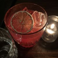 sorry i forget the name of this drink lolol but it was smoky tasting!!!! soooo good  at Charlie Was a Sinner in Philadelphia