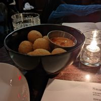 Potato croquettes at Charlie Was a Sinner in Philadelphia