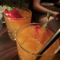 Spicy cocktails!  at Charlie Was a Sinner in Philadelphia