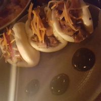 eggplant bao buns at Charlie Was a Sinner in Philadelphia