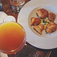 The Artichoke frites! Like crispy, buttery vegan chicken nuggets. Amazingly delicious!

Check out our vegan YouTube channel to see our Charlie was a sinner episode! ➡️ https://youtube.com/channel/UCQ3ffXtIrXm3AkvsqUYRFbg

Check out our Instagram for more photos! ➡️ instagram.com/guided.by.veggies at Charlie Was a Sinner in Philadelphia