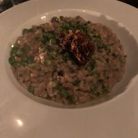 Mushroom risotto  at Charlie Was a Sinner in Philadelphia