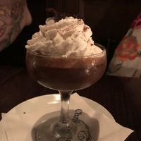 Chocolate mousse! at Charlie Was a Sinner in Philadelphia