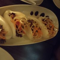 Caramelised eggplant Baobab Buns at Charlie Was a Sinner in Philadelphia