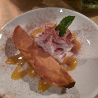 Pumpkin 'cheesecake' at Charlie Was a Sinner in Philadelphia