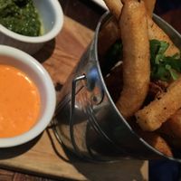 Za'atar fries at V Street in Philadelphia