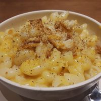 Mac and cheese (add extra salt and pepper and you're gucci) at Veggie Grill in Mountain View