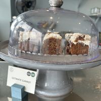Vegan carrot cake   at Sweetwater (Ice Cream) in North Carolina