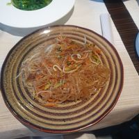 Glass noodles at Toki in Emilia-romagna