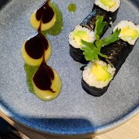 Avocado maki at Toki in Emilia-romagna